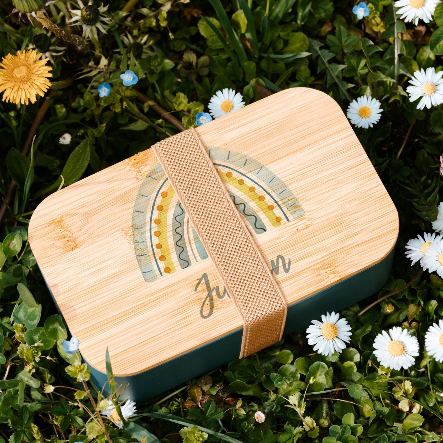 Brotdose Regenbogen | Design 010.03. | Farbdruck